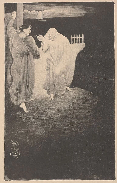 The Phantom, 1895 (litho)