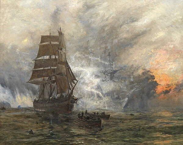 The Phantom Ship, c. 1889 (oil on canvas)