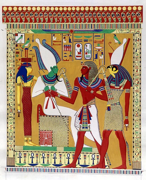 Pharaoh Merenptah 1st (or Mineptah, Merneptah) (1213-1204 BC