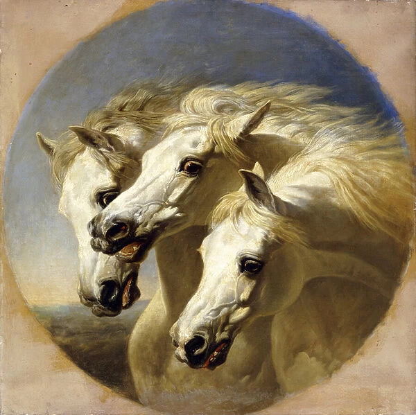 Pharaohs Horses, 1848 (oil on canvas)