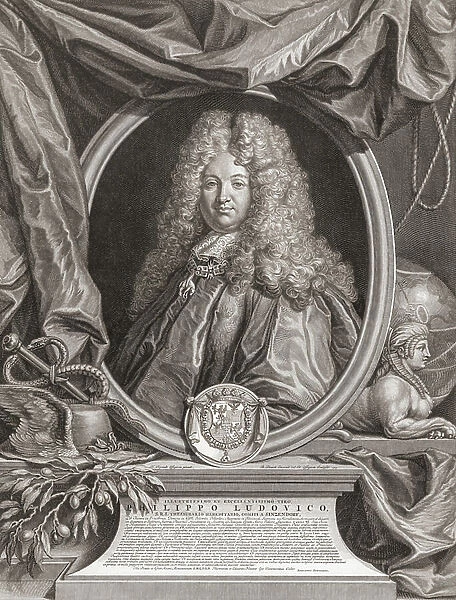 Philipp Ludwig Wenzeslaus Reichsgraf von Sinzendorf. (print)