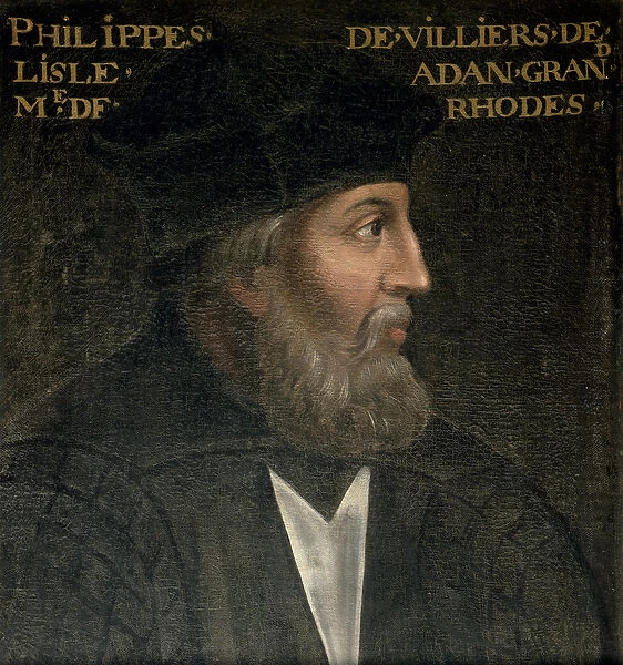 Philippe de Villiers de L Isle-Adam (1464-1534) (oil on canvas)