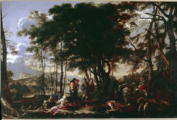 The Philosophers Wood (oil on canvas, 1645-1648)
