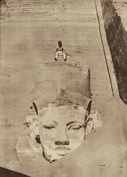Photo of the colossus of Abu Simbel, egypt (photo)