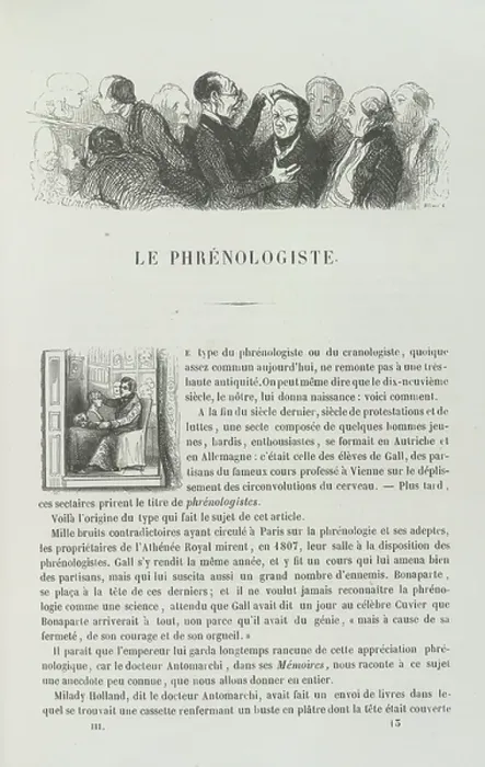 Framed Print : The phrenologist Framed Print : The phrenologist