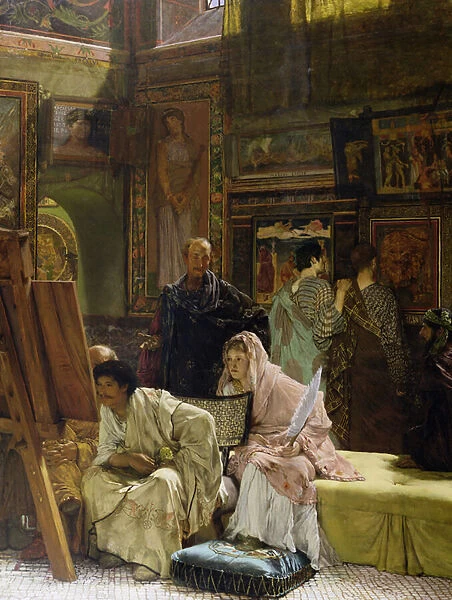 The Picture Gallery, 1874 (oil on canvas)