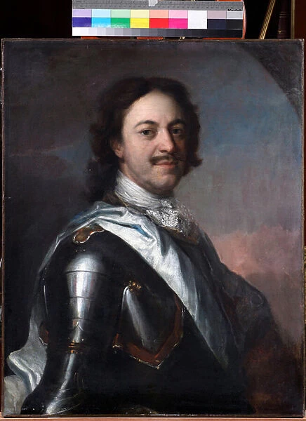 Pierre le grand - Portrait of Emperor Peter I the Great (1672-1725) par Carel (Charles