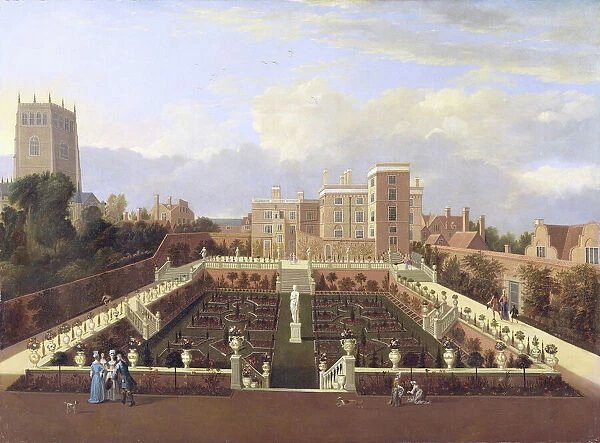Pierrepont House, Nottingham, c. 1708-13 (oil on canvas)