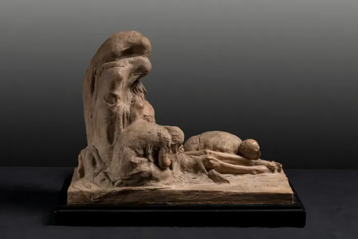 Framed Print : Pieta (earthenware) Framed Print : Pieta (earthenware)