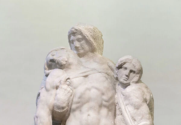 The Pieta from Palestrina, c. 1550 (marble)