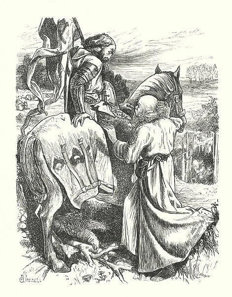 The Pilgrims Departure (engraving)