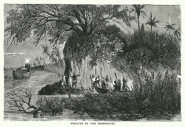 Pirates of the Mississippi (engraving)