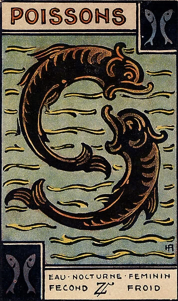 Pisces (the Fish), 1927 (print)