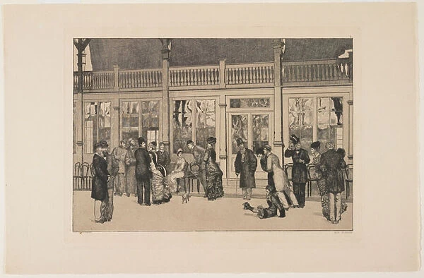 Place, 1881 (etching)