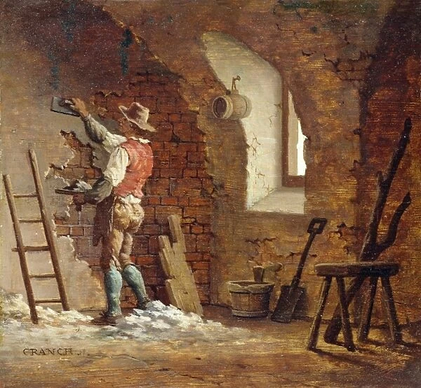 Plasterer, c. 1807 (oil on panel)
