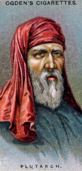 Framed Print : Plutarch. 3733626 Plutarch.; (add.info.: Portrait of Plutarch 