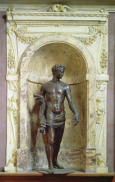 Pluto, sculpture by Domenico Poggini (1520-90) 1572 (bronze)