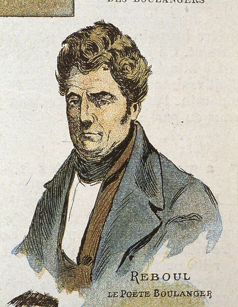 The poet Reboul nicknamed 'The Boulanger de Nimes'(1796 - 1864)