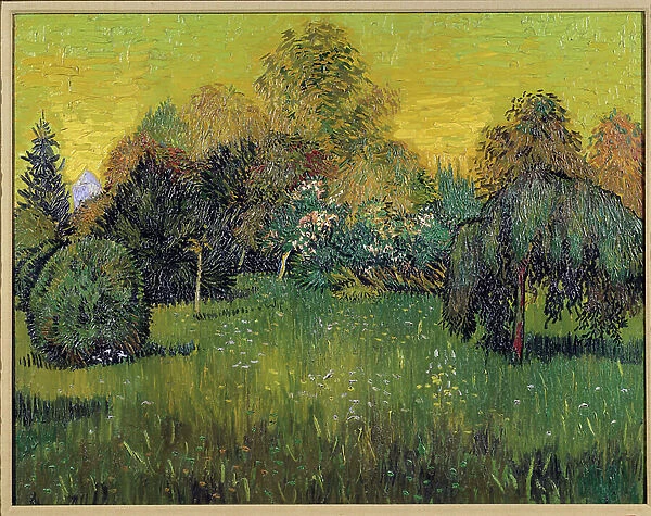 the poet's garden, 1888 (oil on canvas)