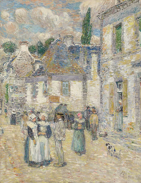 Pont-Aven, 1897 (oil on canvas)