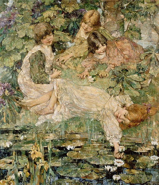 The Pool, 1904 (oil on canvas)