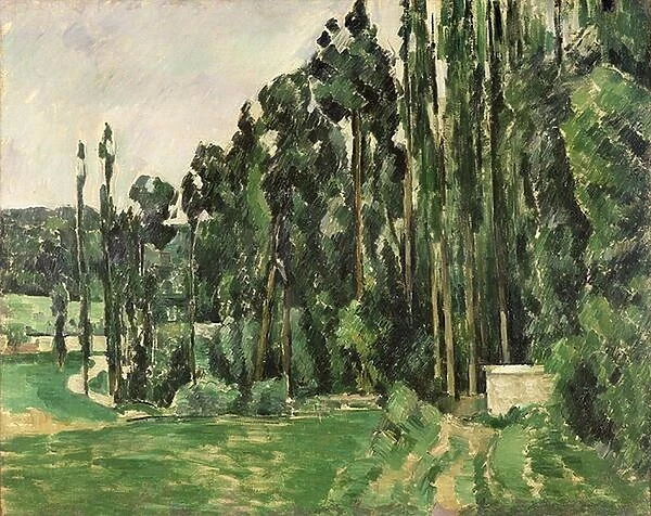 The Poplars, c. 1879-82 (oil on canvas)
