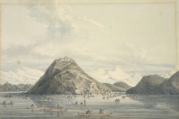 Port Dick, near Cook's Inlet, 1798 (watercolour)