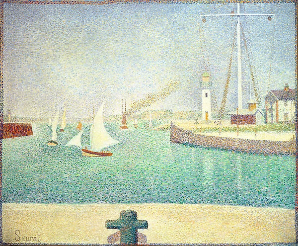 Port of Honfleur, c. 1886 (oil on canvas)