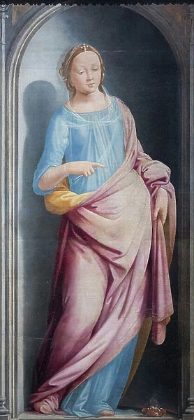 Portia, 1495 circa, (oil on panel)