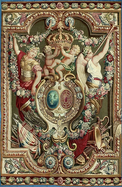 The Portiere of the Famous, from the Gobelins Tapestry Factory, 1701-25 (tapestry)