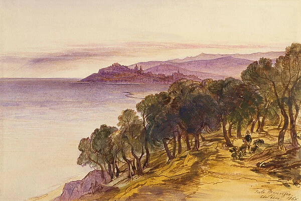 Porto Maurizio, 1865 (pen and brown ink and w  /  c)