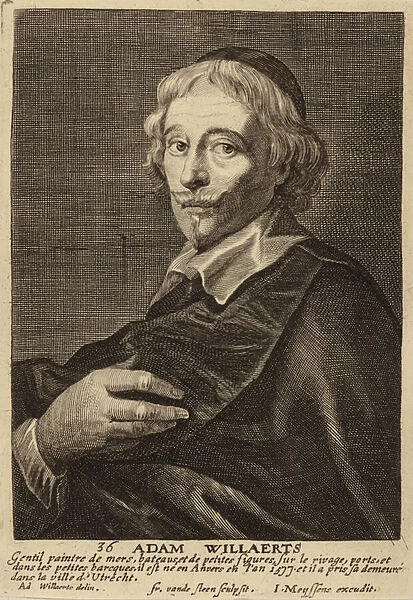 Portrait of Adam Willaerts (engraving)