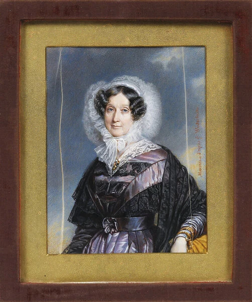 Portrait of Adelaide d Orleans (1777-1847) (princesse Eugene (ou Eugenie