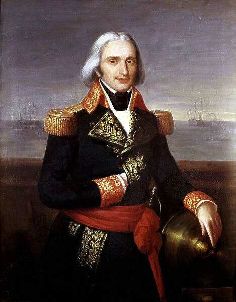 Portrait of admiral Brueys d'Aigailliers, (painting)