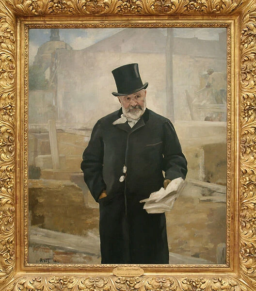 Portrait of Adolphe Alphand (1817-1891), 1888 (oil on canvas)