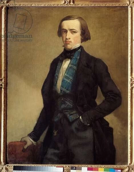 Portrait of Adolphe Moreau (1800-1859) father of Etienne Moreau-Nelaton (Moreau Nelaton