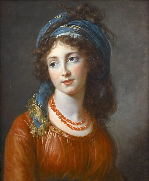 Portrait of Aglae de Gramont, nee de Polignac (1768-1812