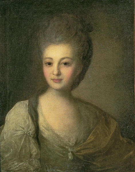 Portrait of Aleksandra P. Struyskaya (1754-1840) 1772 (oil on canvas)