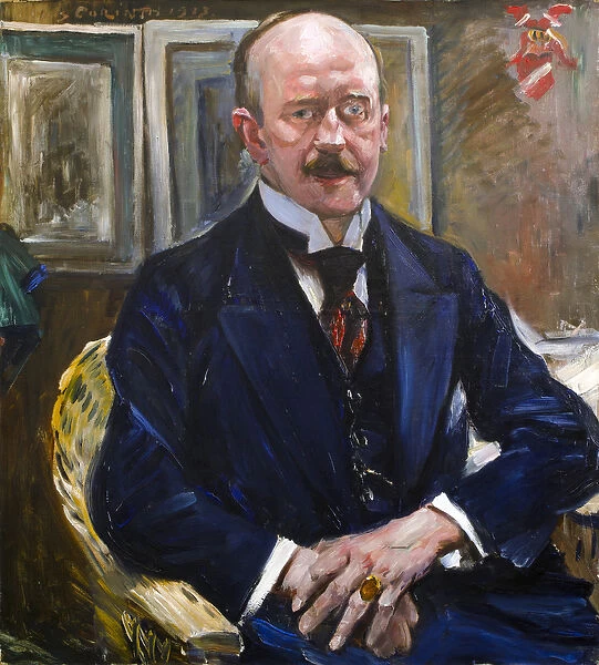 Portrait of Alexander Freiherr von Reitzenstein, 1913 (oil on canvas)