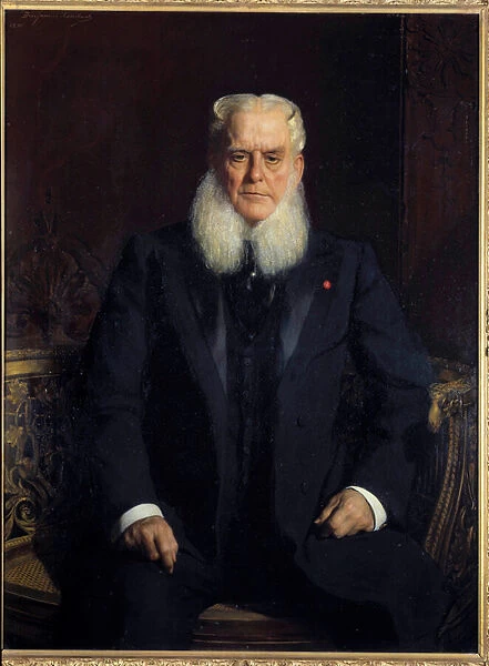 Portrait of Alfred Chauchard (1821-1909), founder of the Louvre stores, collector
