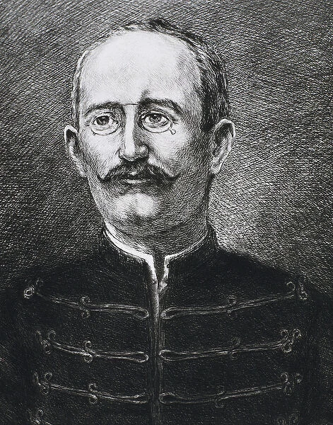 Portrait of Alfred Dreyfus (1859-1935), French military