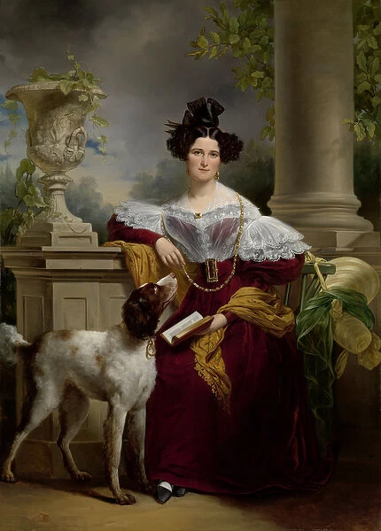 Portrait of Alida Christina Assink, 1833 (oil on canvas)