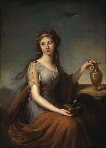 Portrait of Anna Pitt, as Hebe, 1792 (oil on canvas)