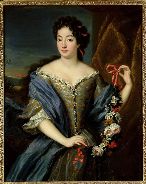 Portrait of Anne de Baviere (1648-1723) (oil on canvas)