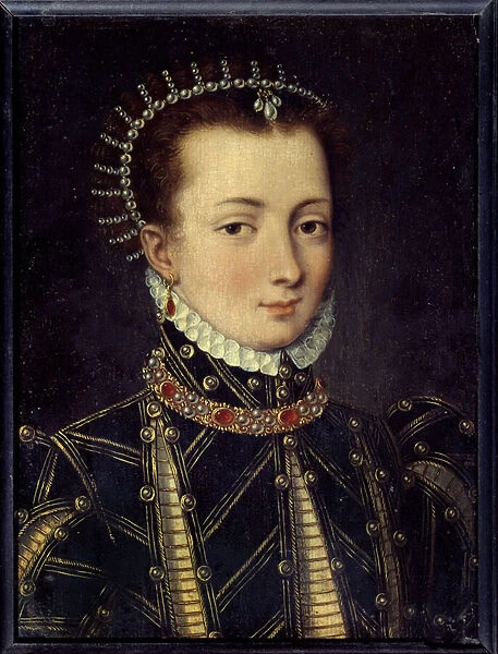 Portrait of Anne de Boleyn (Anna or Ann Bolin and Anne Bullen, 1501  /  1507-1536)