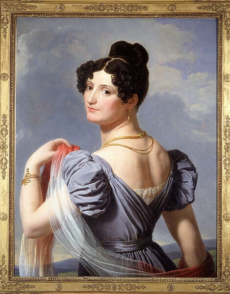 Portrait of Anne Boutet, known as Mademoiselle Mars (1779 - 1847), French actor