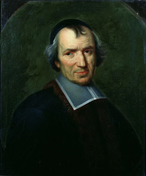 Portrait of Antoine Arnauld (1612-94) (oil on canvas) (see also 159396)