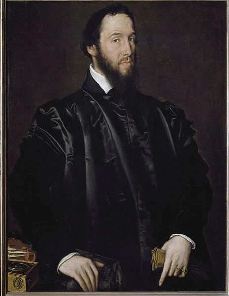 Portrait of Antoine Perrenot de Granvelle (Painting, 1549)