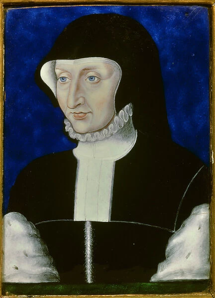 Portrait of Antoinette de Bourbon, (ca. 1550) (email painted 0; 25 x 0; 20)