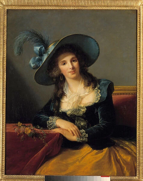 Portrait of Antoinette Elisabeth Marie d Aguesseau, Countess of Segur (1756-1828